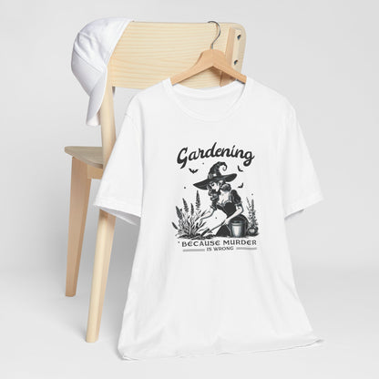 Halloween T-shirt "Gardening,