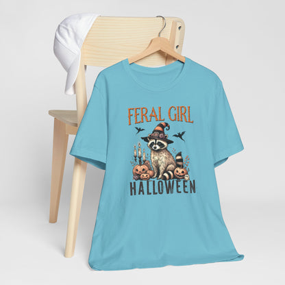 Halloween T-T-Shirt - Feral Girl