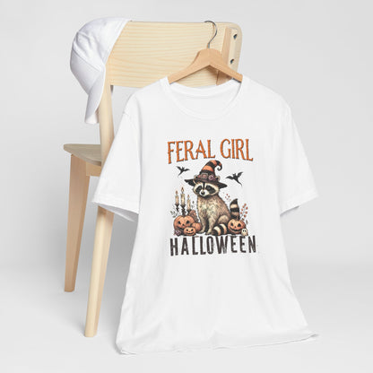 Halloween T-T-Shirt - Feral Girl