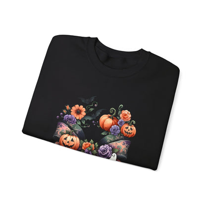 Women's Halloween Sweatshirt, Spooky Cute