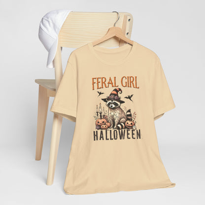 Halloween T-T-Shirt - Feral Girl