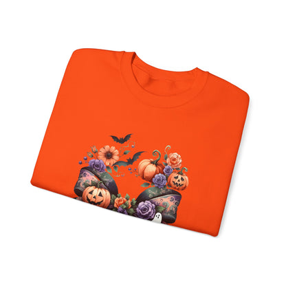 Women's Halloween Sweatshirt, Spooky Cute