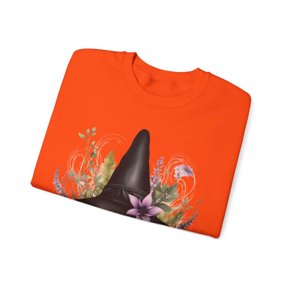 Women's Halloween Sweatshirt, Magical Witch