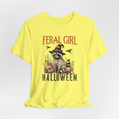 Halloween T-T-Shirt - Feral Girl