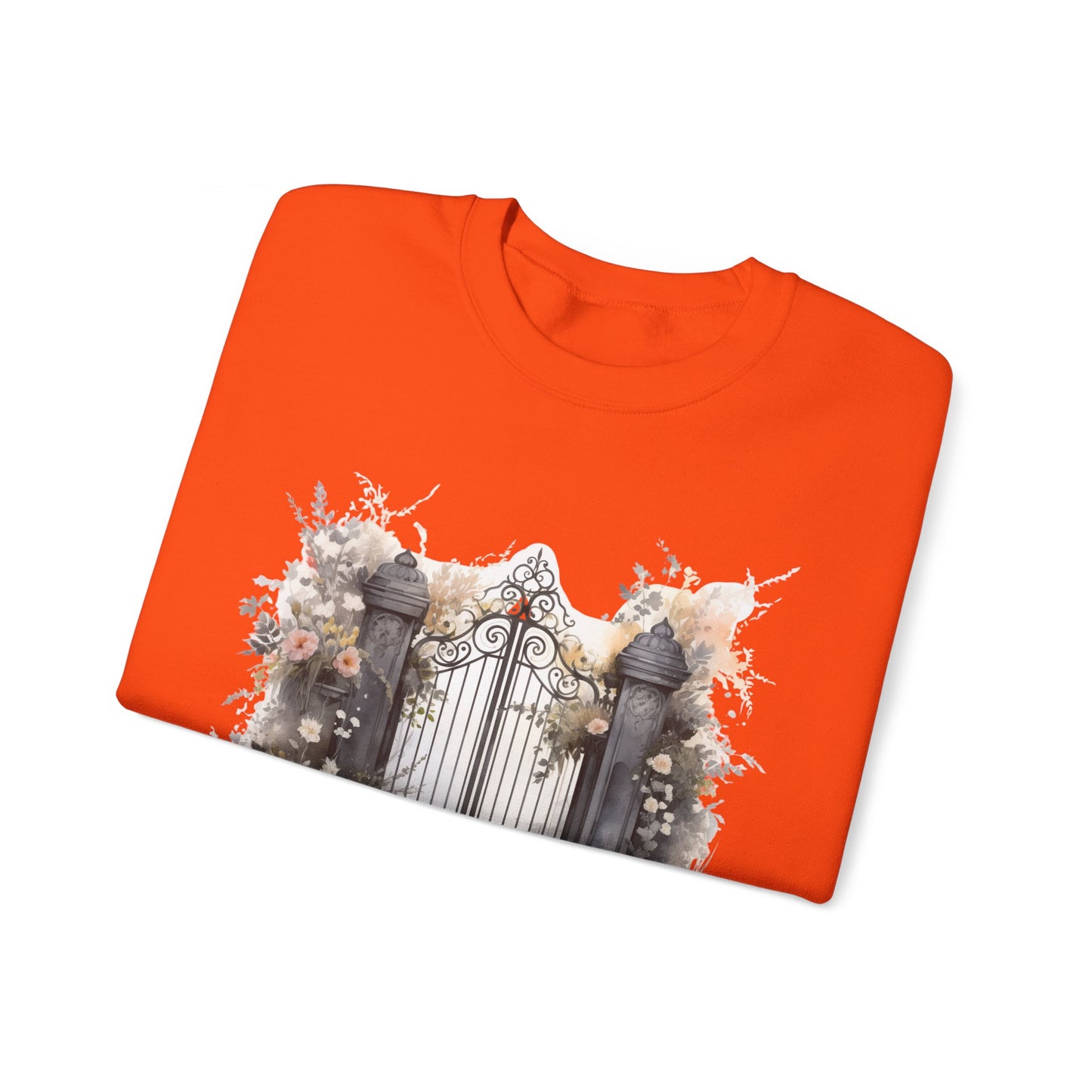 "Mystic Gateway" Creepy Cemetery Gates Boho Sudadera de Halloween para mujeres y hombres