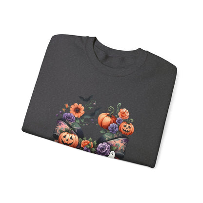 Women's Halloween Sweatshirt, Spooky Cute