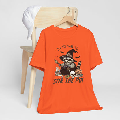 Halloween T-T-Shirt, "On My Way to