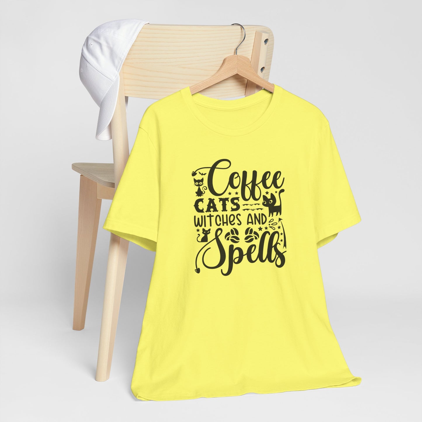 Halloween T-T-Shirt "Coffee, Cats,