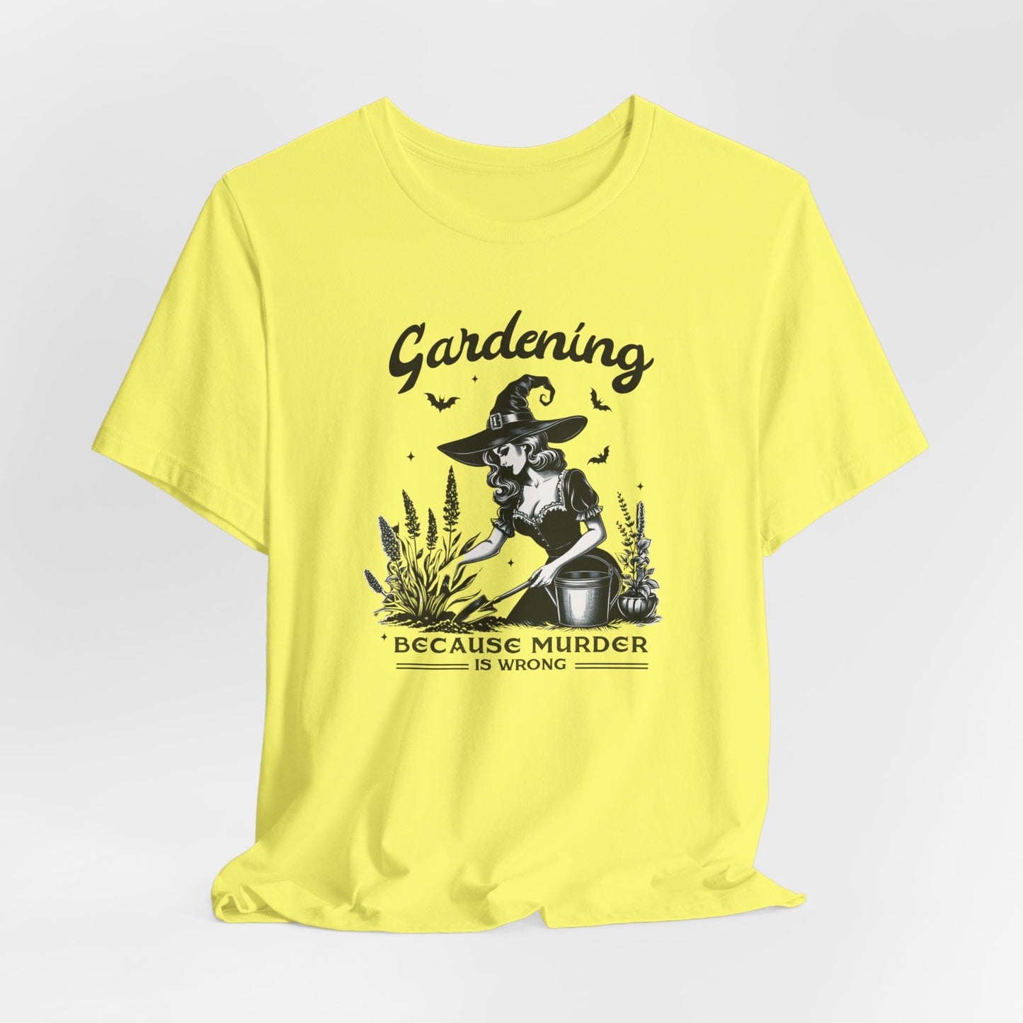 Halloween T-shirt "Gardening,