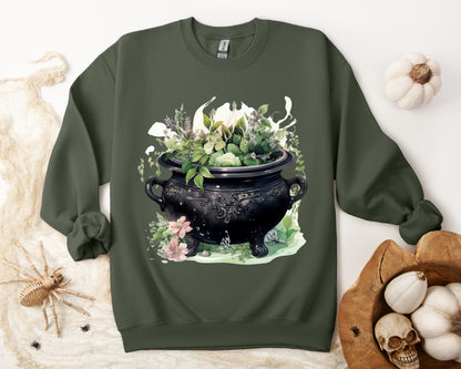 Women's Halloween Sweatshirt "Enchanted