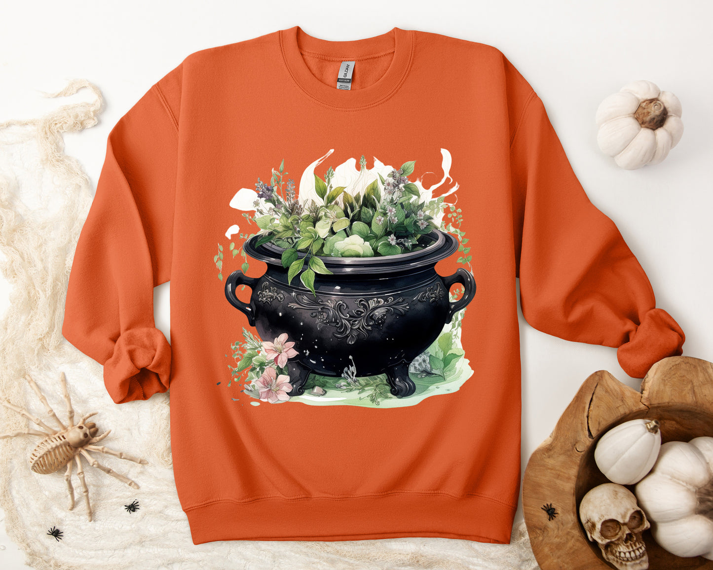 Women's Halloween Sweatshirt "Enchanted