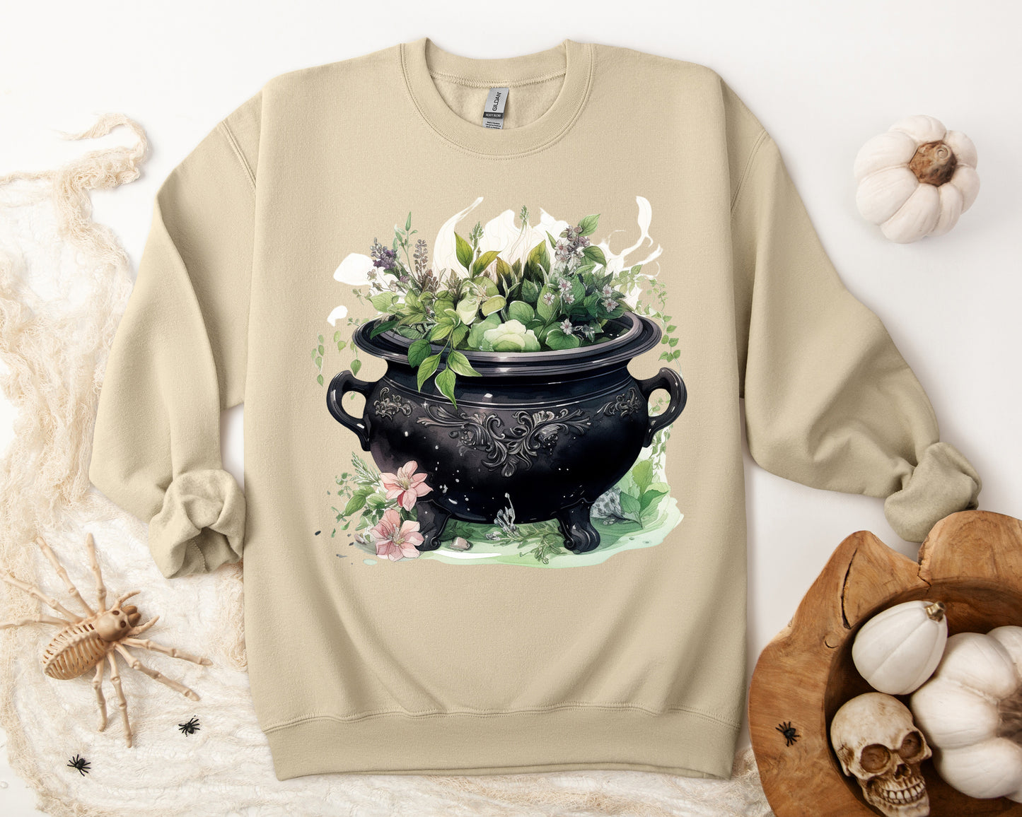 Women's Halloween Sweatshirt "Enchanted