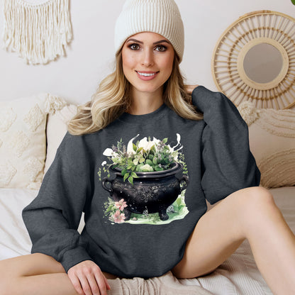 Women's Halloween Sweatshirt "Enchanted