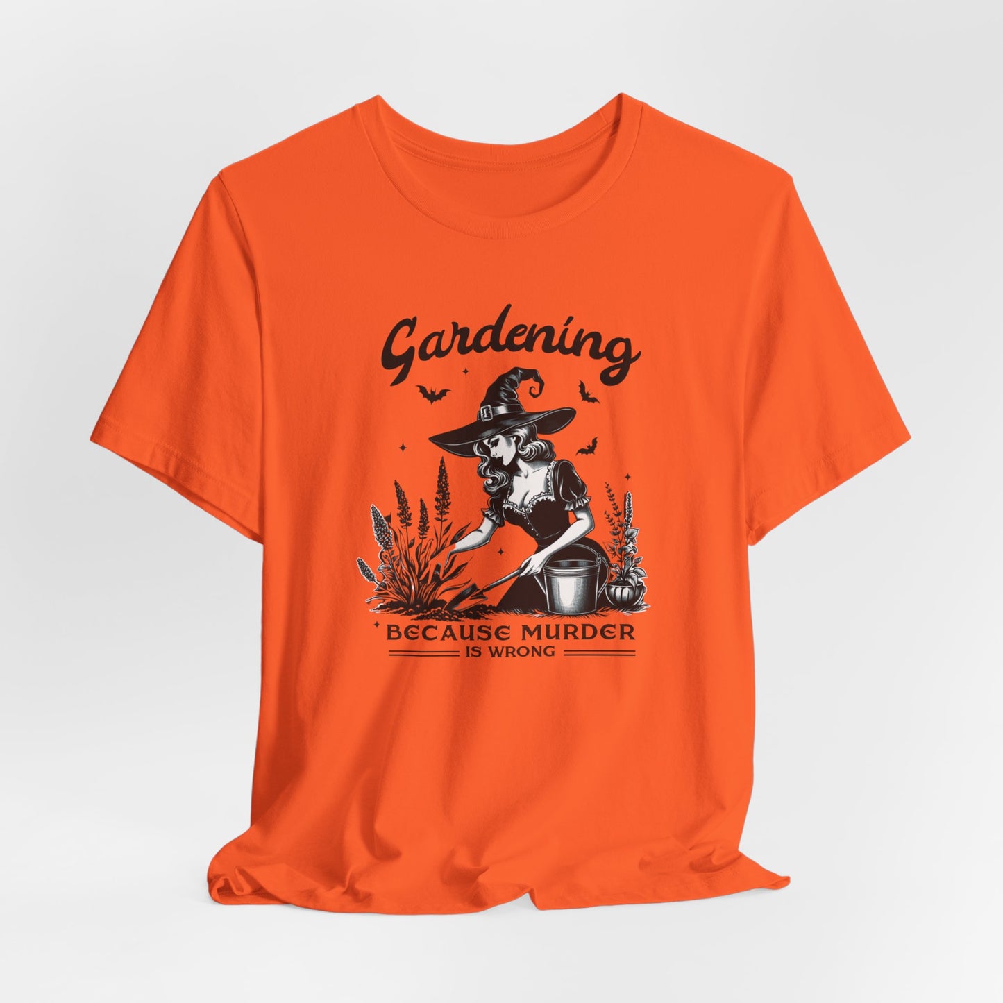 Halloween T-shirt "Gardening,