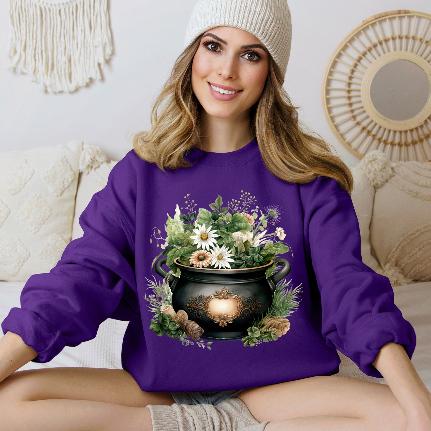 Women's Halloween Sweatshirt "Mystic