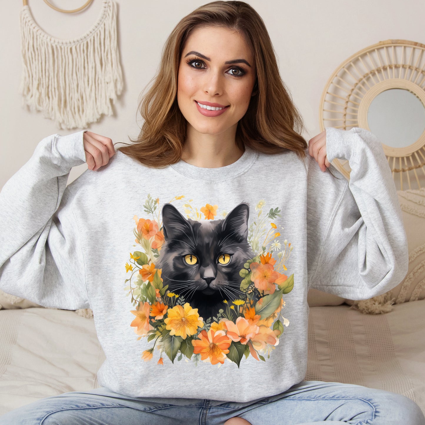 Women's Halloween Sweatshirt "Whispering