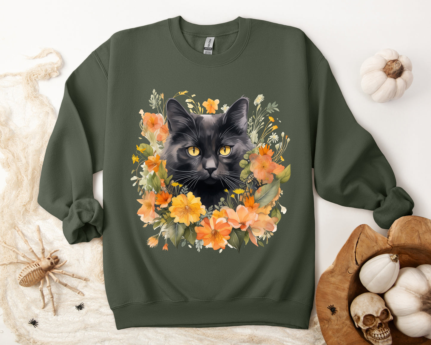 Women's Halloween Sweatshirt "Whispering