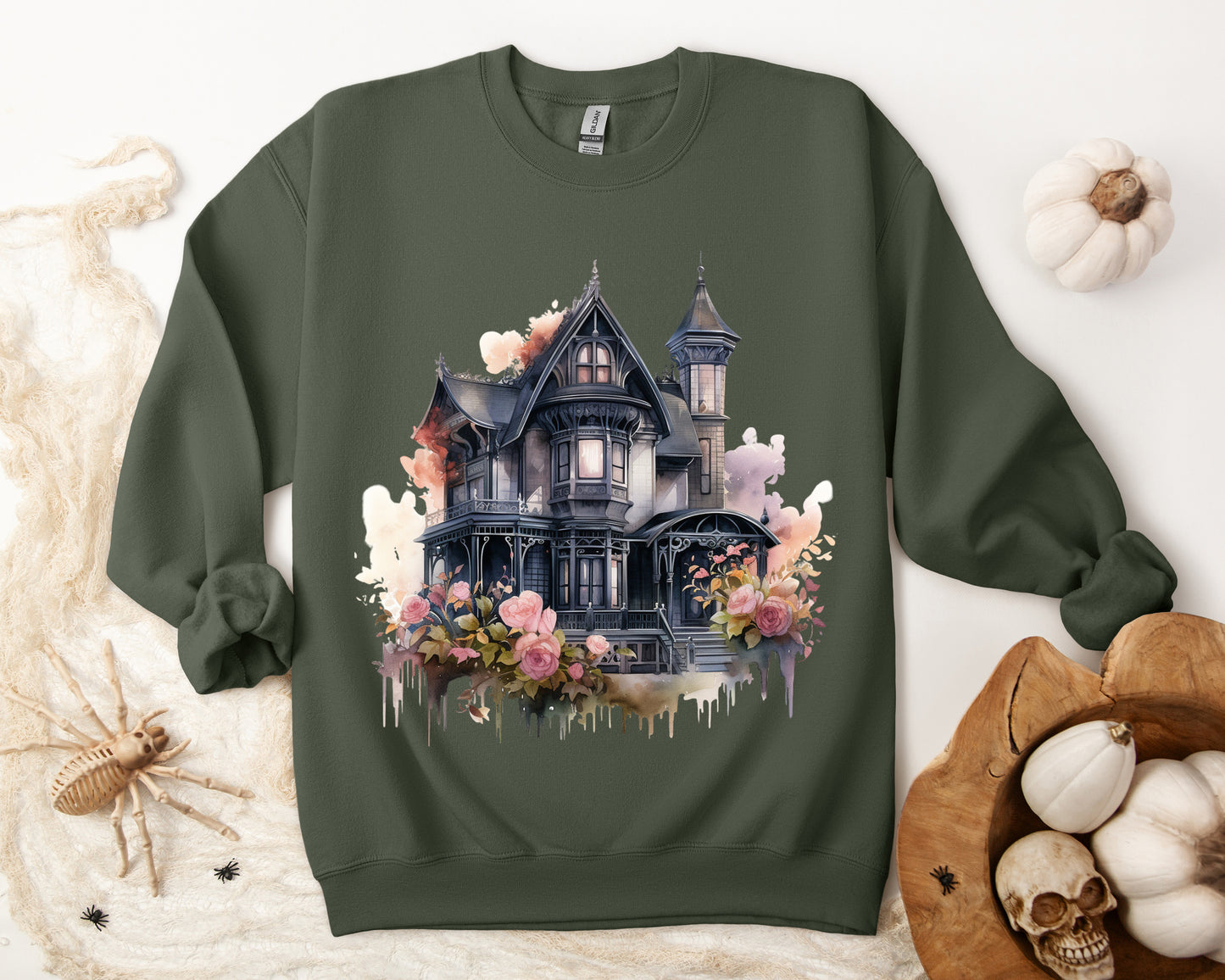 Women's Halloween Sweatshirt, Ethereal