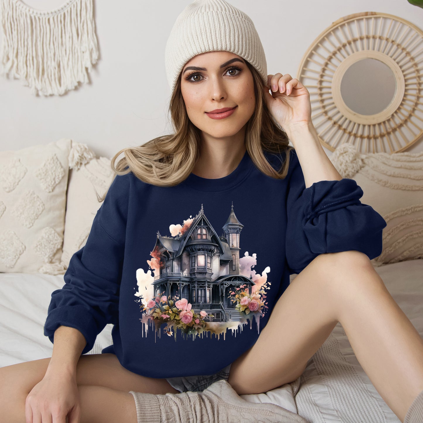 Women's Halloween Sweatshirt, Ethereal