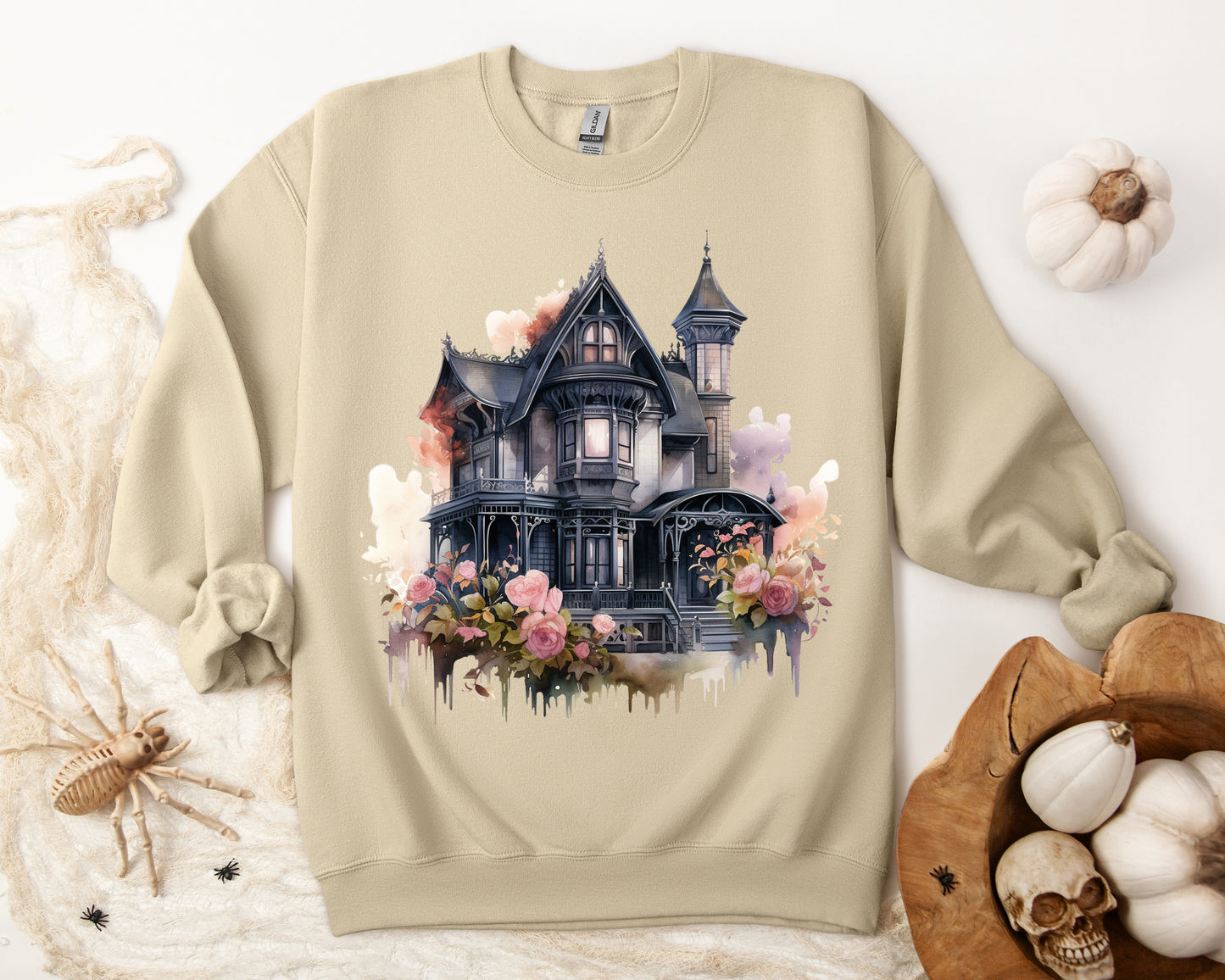 Women's Halloween Sweatshirt, Ethereal