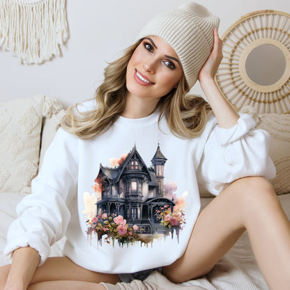 Women's Halloween Sweatshirt, Ethereal