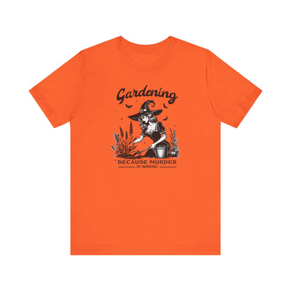 Halloween T-shirt "Gardening,