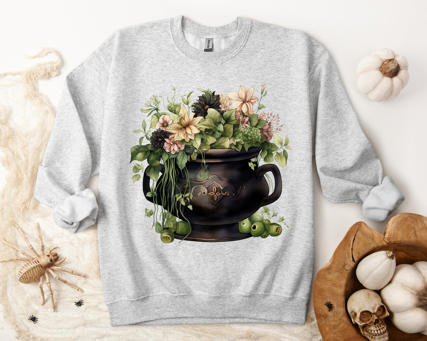 Women's Halloween Sweatshirt "Witches