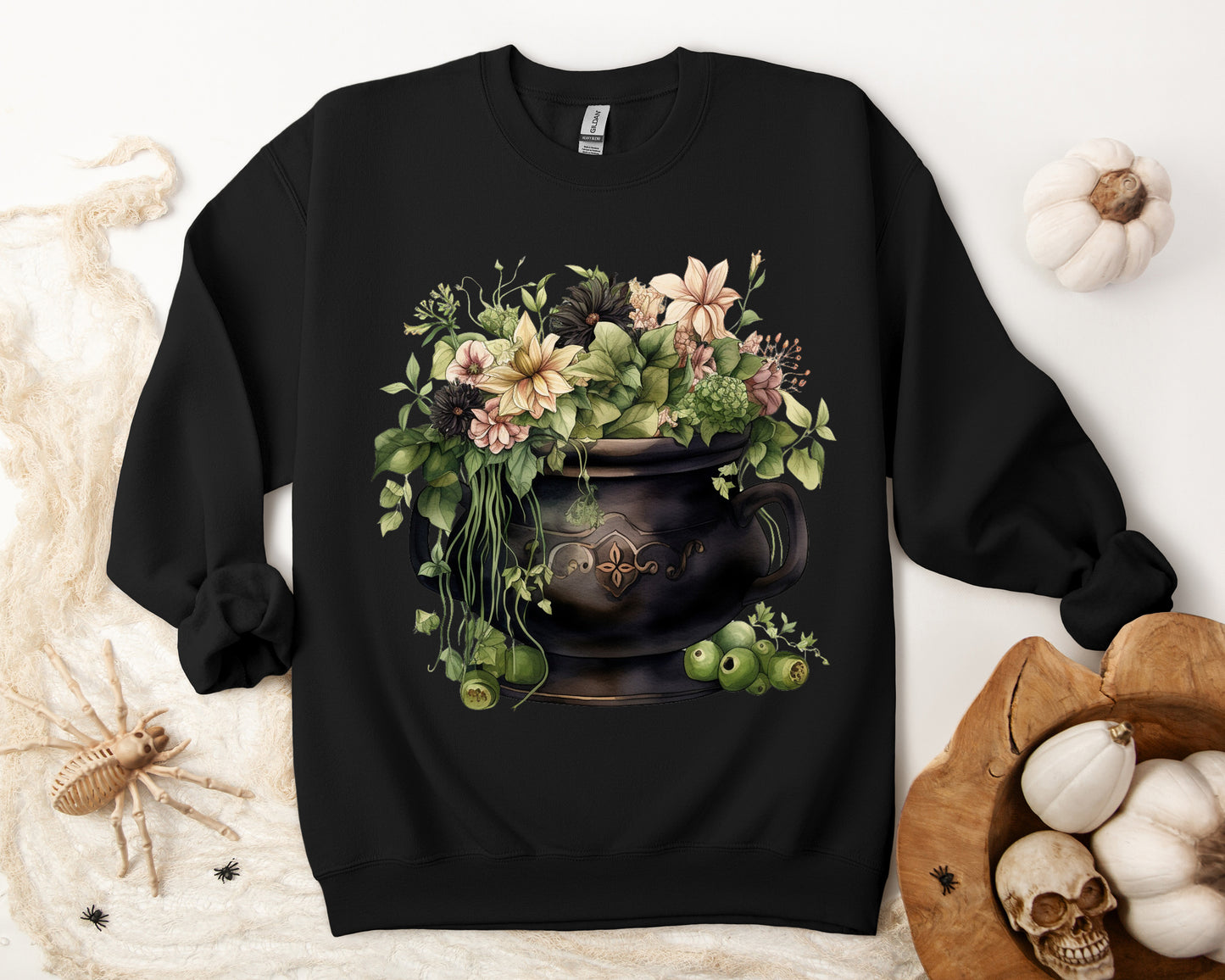 Women's Halloween Sweatshirt "Witches