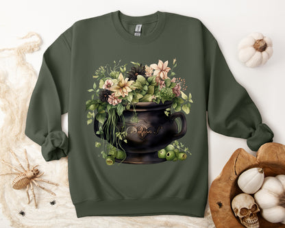 Women's Halloween Sweatshirt "Witches