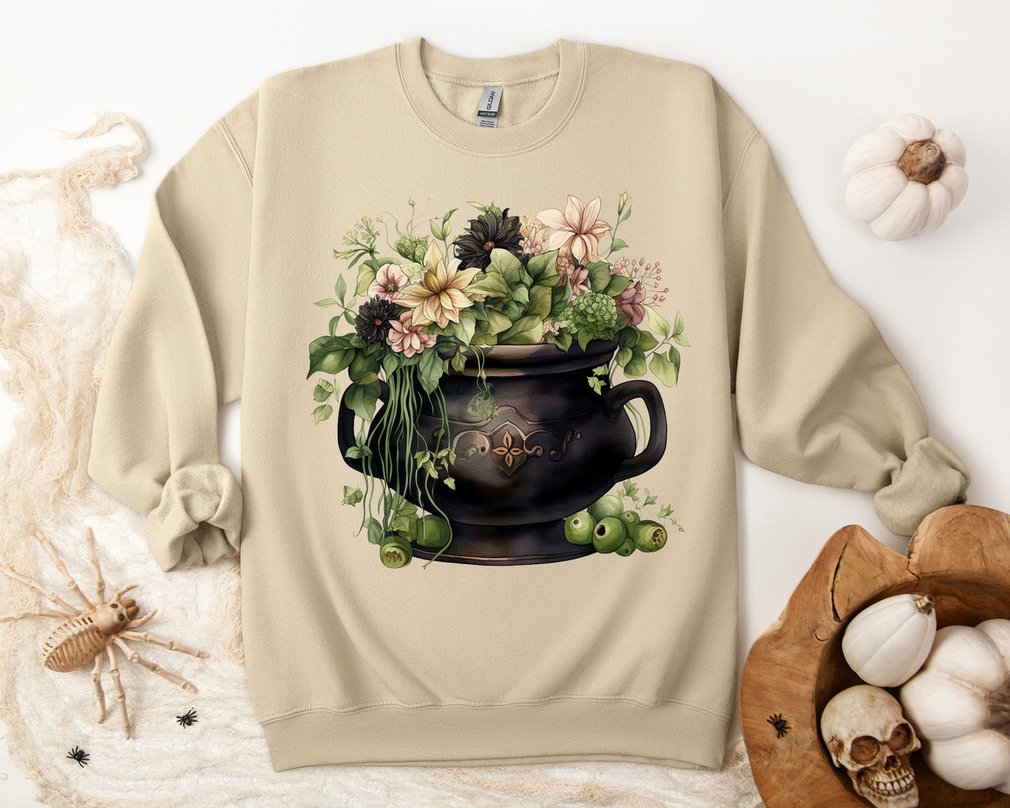 Women's Halloween Sweatshirt "Witches