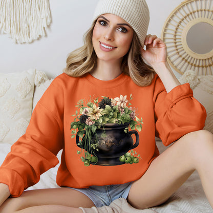 Women's Halloween Sweatshirt "Witches