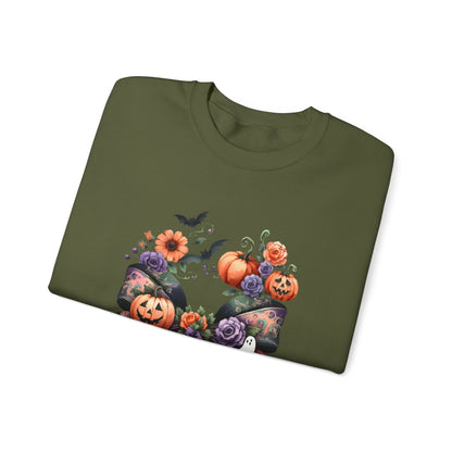 Women's Halloween Sweatshirt, Spooky Cute