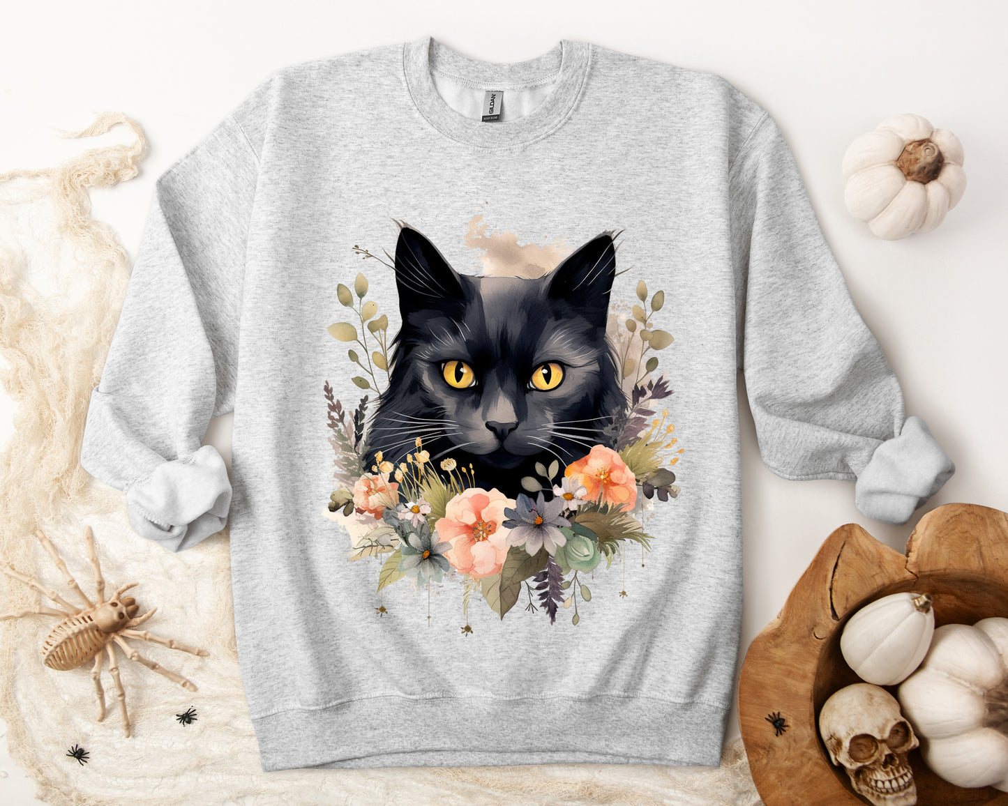 Women's Halloween Sweatshirt "Vintage Vibes"