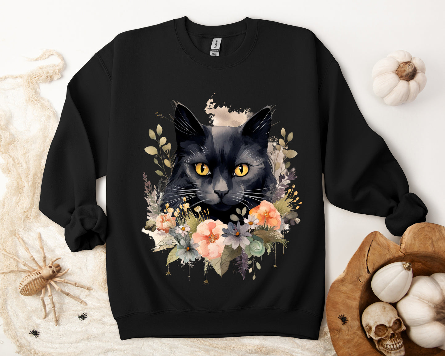 Women's Halloween Sweatshirt "Vintage Vibes"