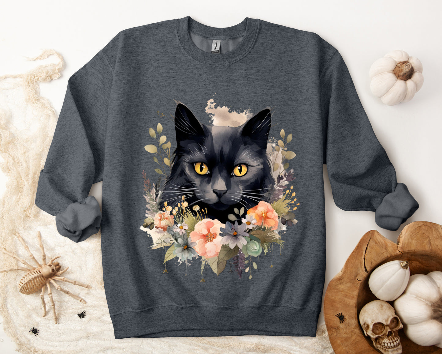 Women's Halloween Sweatshirt "Vintage Vibes"