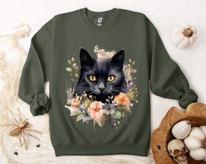 Women's Halloween Sweatshirt "Vintage Vibes"