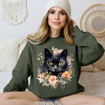 Women's Halloween Sweatshirt "Vintage Vibes"