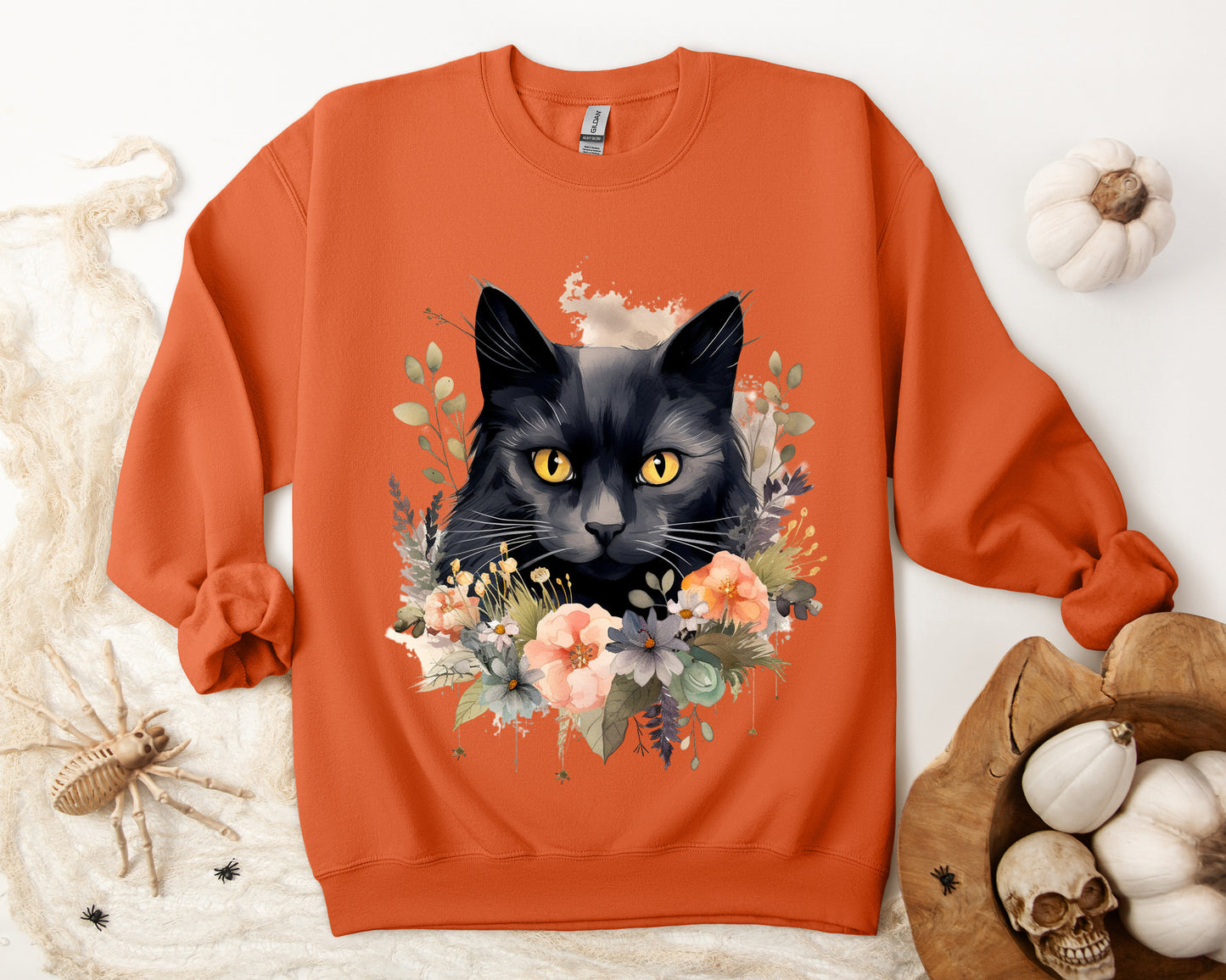 Women's Halloween Sweatshirt "Vintage Vibes"