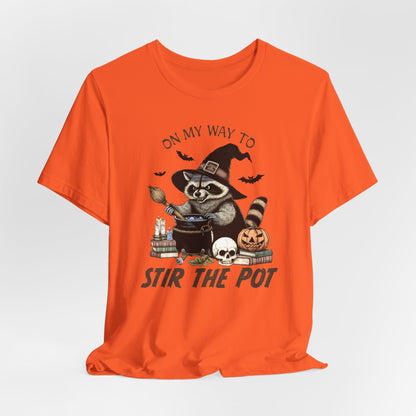 Halloween T-T-Shirt, "On My Way to