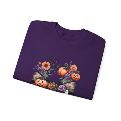 Women's Halloween Sweatshirt, Spooky Cute