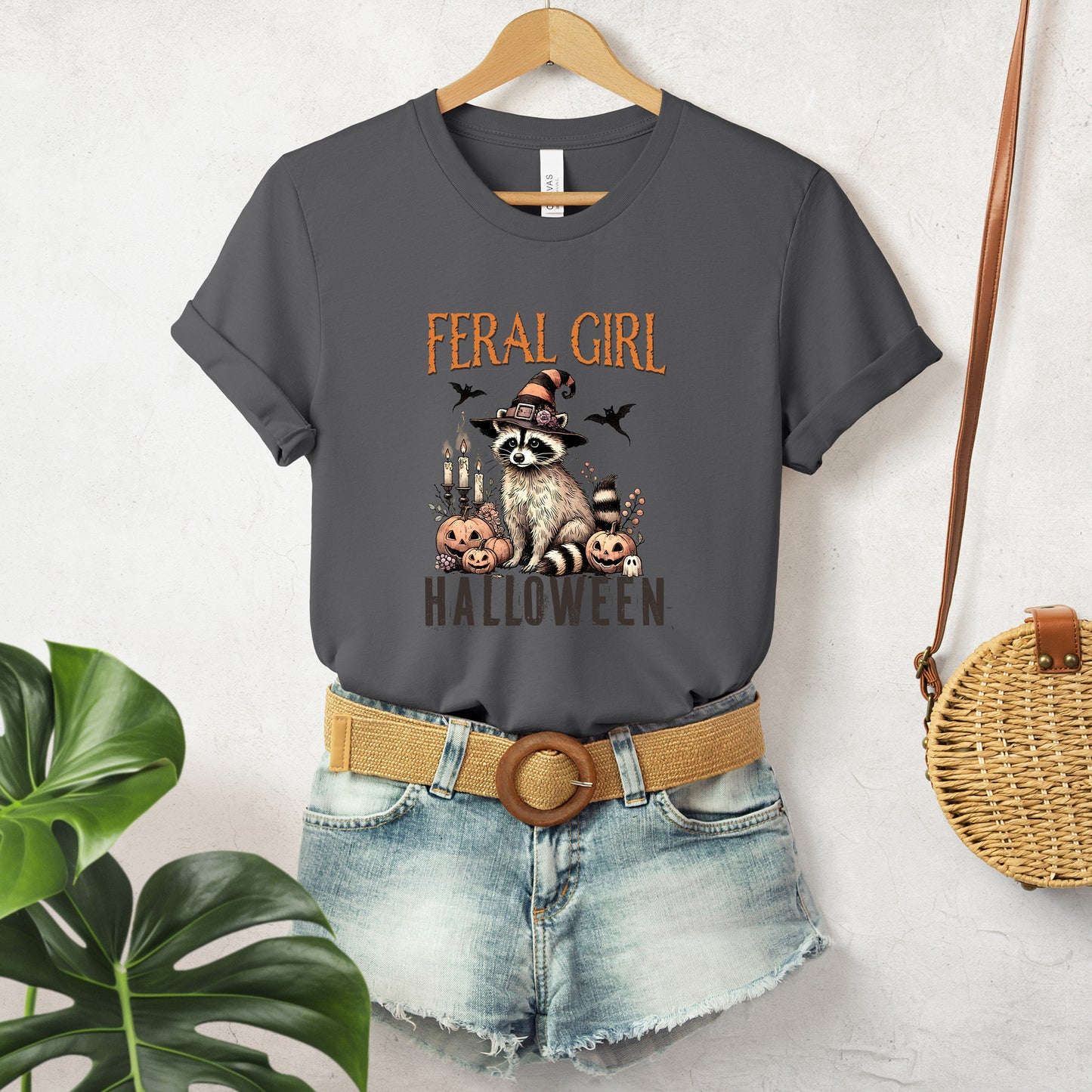 Halloween T-T-Shirt - Feral Girl