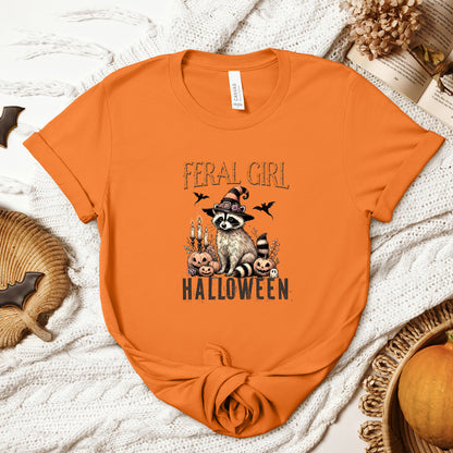 Halloween T-T-Shirt - Feral Girl