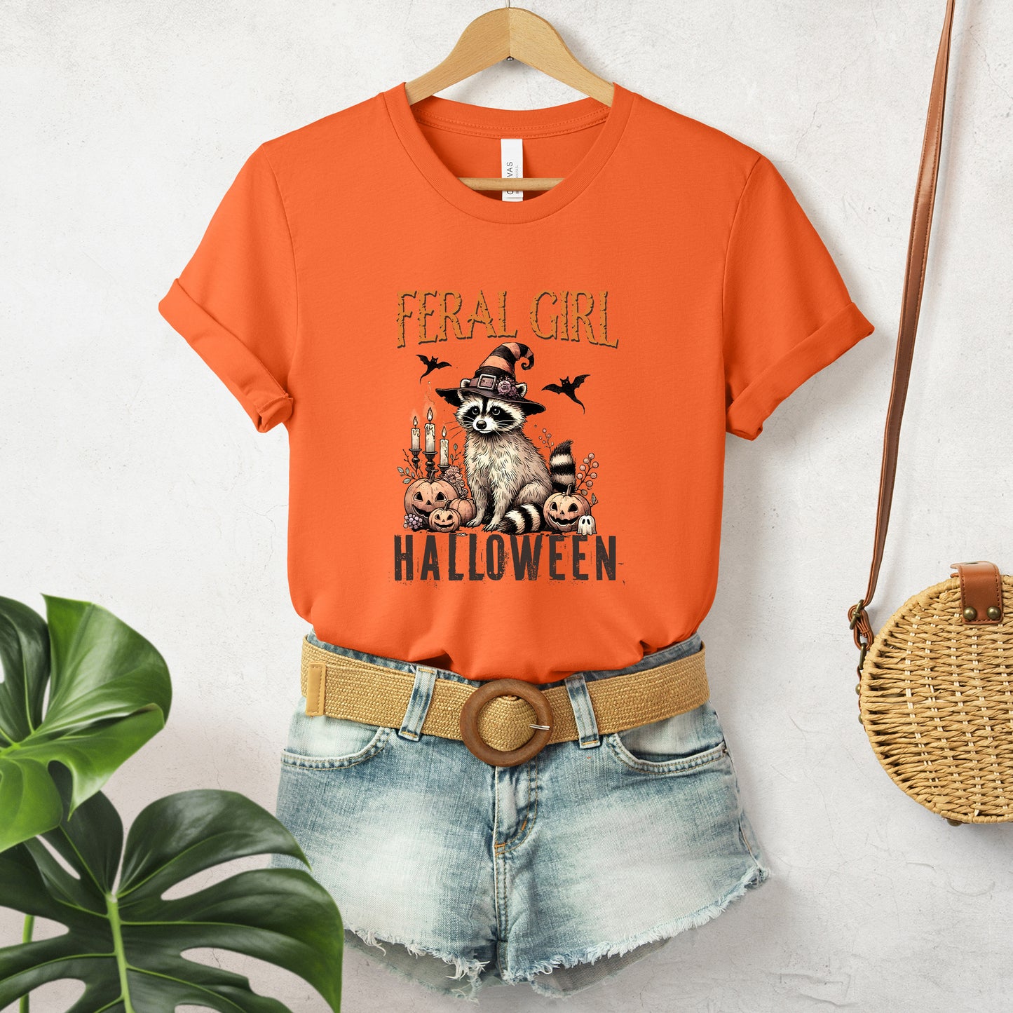 Halloween T-T-Shirt - Feral Girl