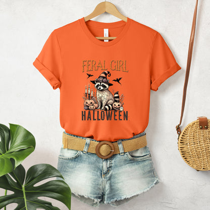 Halloween T-T-Shirt - Feral Girl