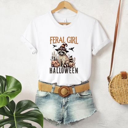 Halloween T-T-Shirt - Feral Girl