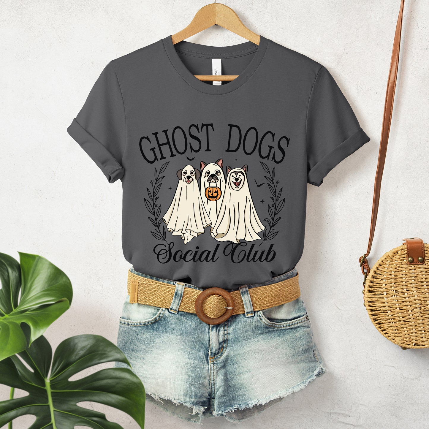 Halloween T-T-Shirt, Ghost Dogs