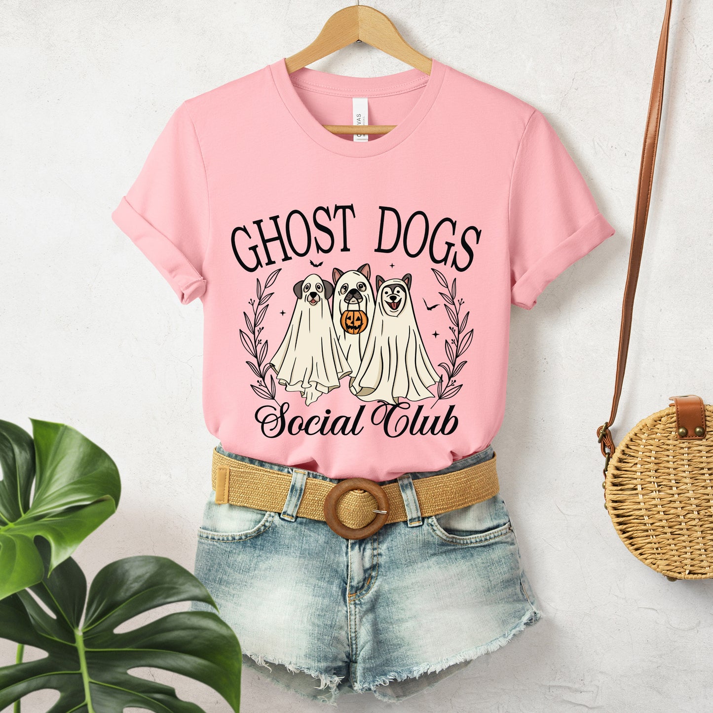 Halloween T-T-Shirt, Ghost Dogs