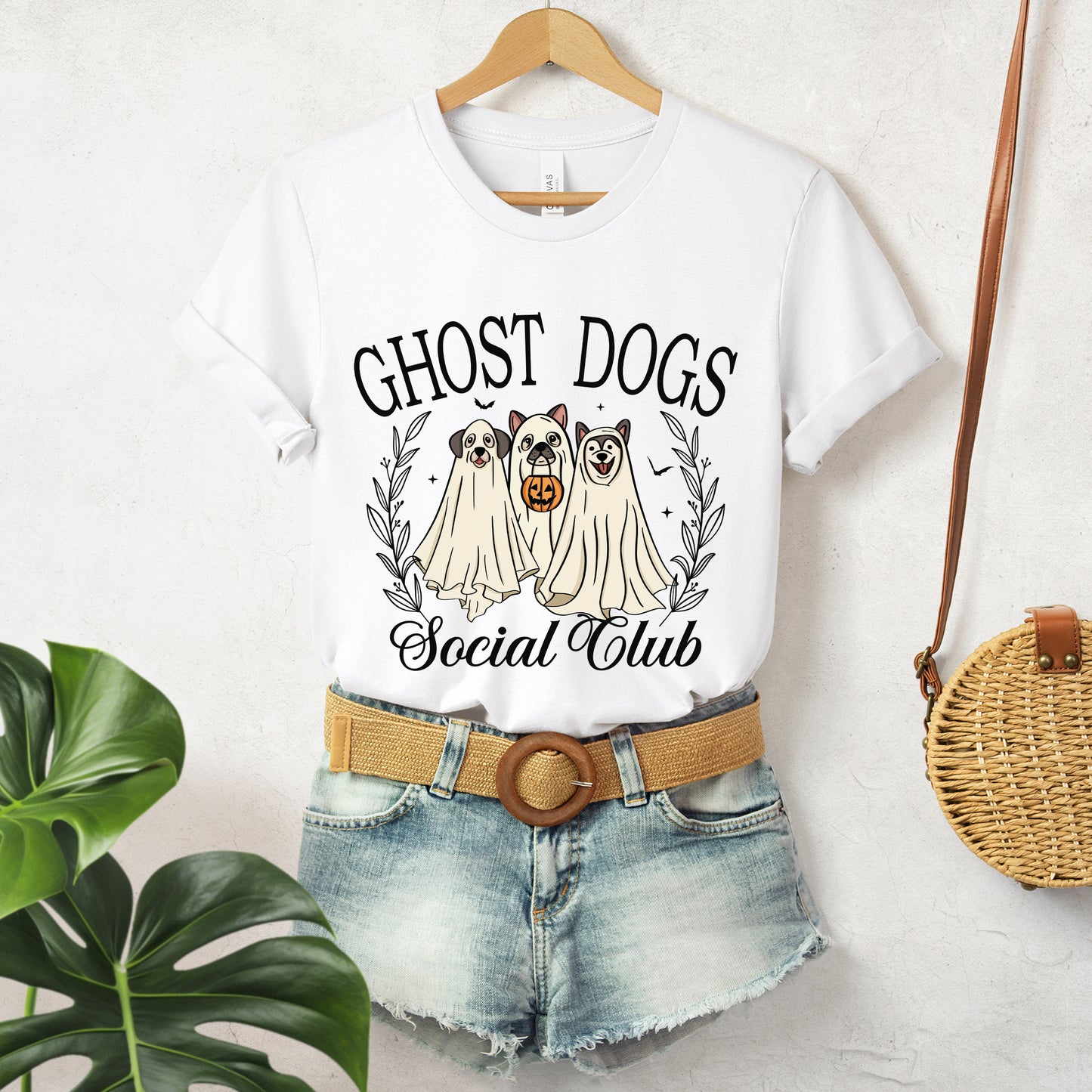 Halloween T-T-Shirt, Ghost Dogs