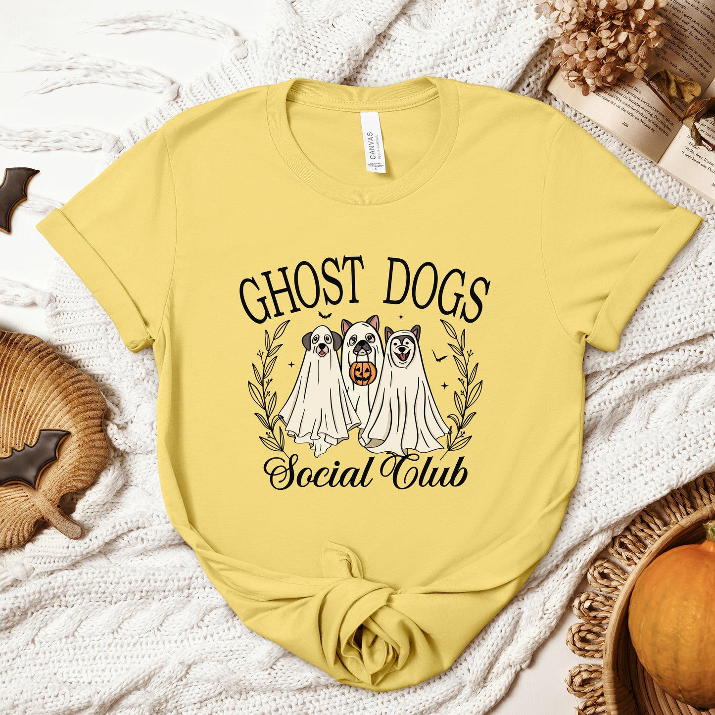 Halloween T-T-Shirt, Ghost Dogs