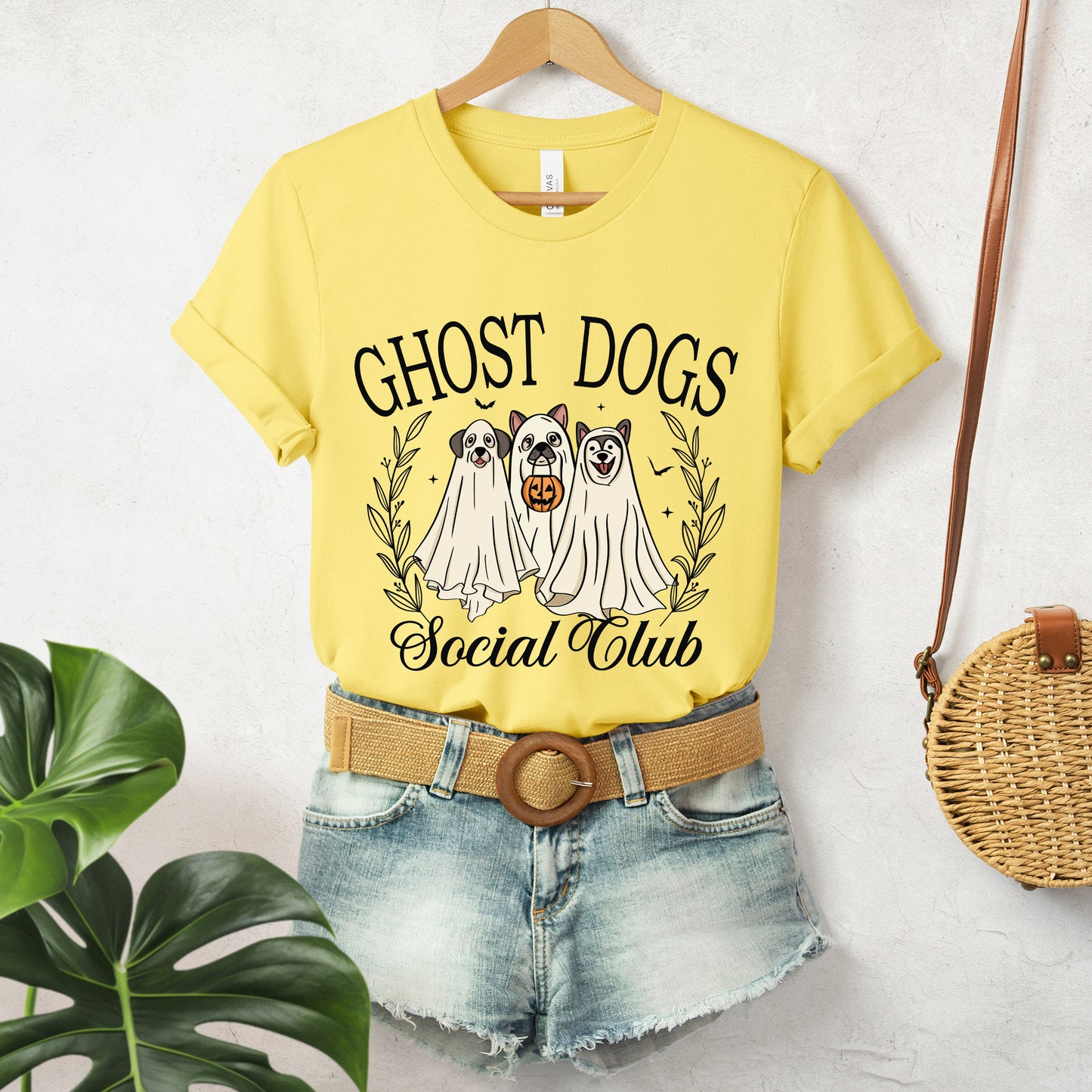 Halloween T-T-Shirt, Ghost Dogs